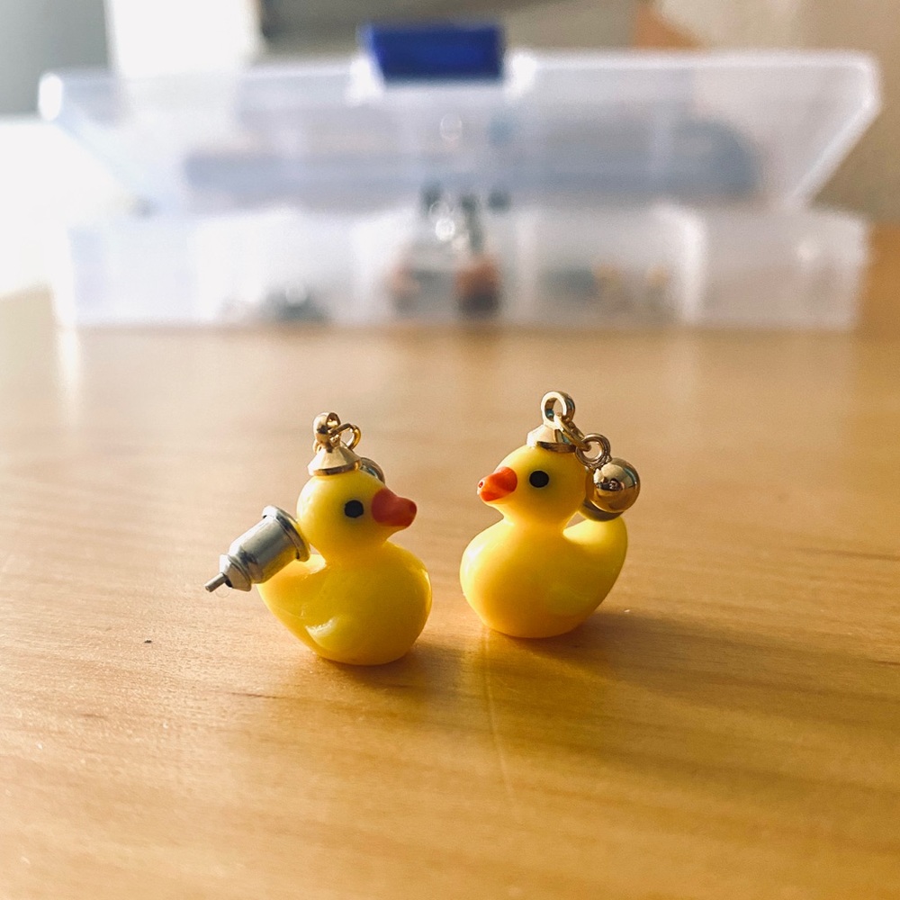 Rubber Ducky Earrings
